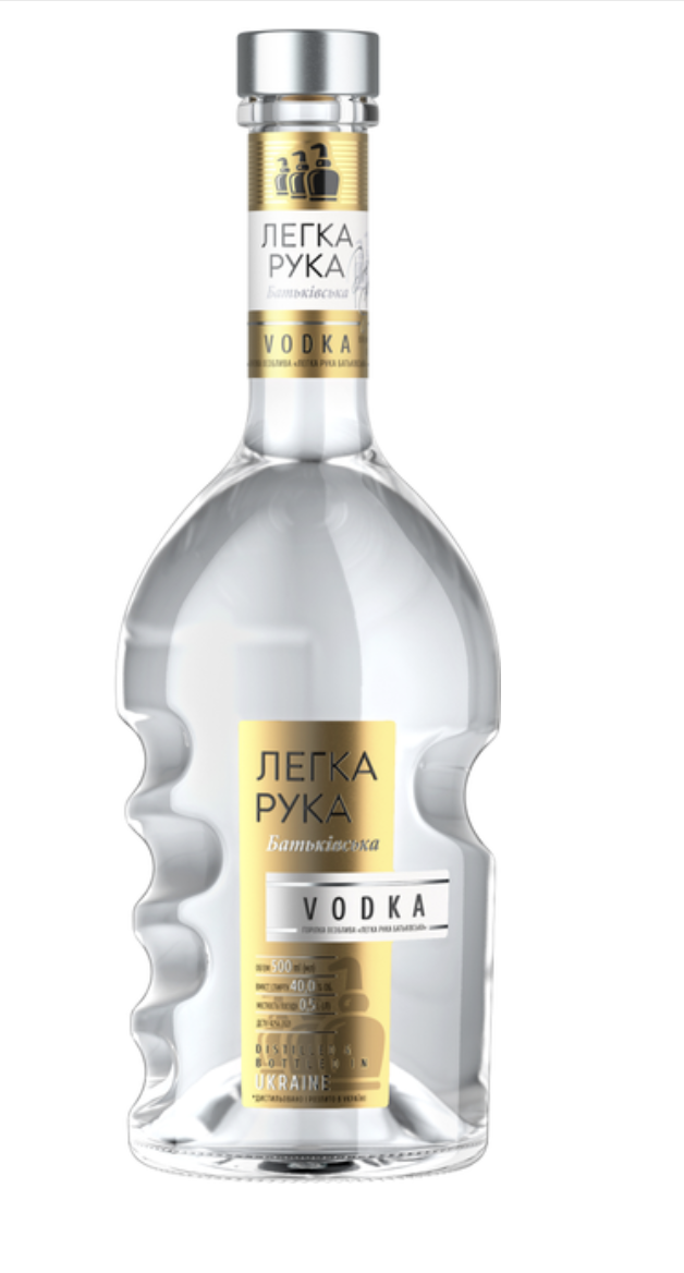 Горілка Легка Рука Батьківська 40% 0.5 л